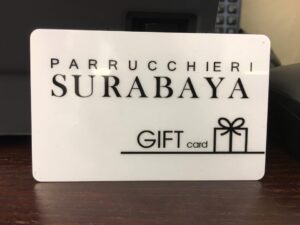 Gift Card Surabaya Parrucchieri Seregno